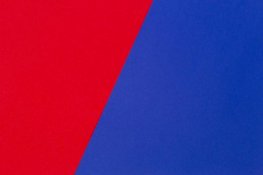 Mavi ve kırmızı tonları Kağıt arka plan iki ton