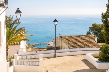 Akdeniz kıyısındaki Altea kasabasından Seaview