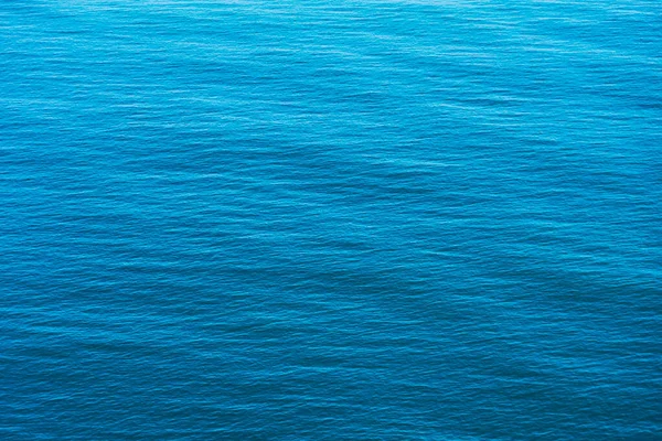 Eau de mer bleue fond de surface, vue aérienne — Photo