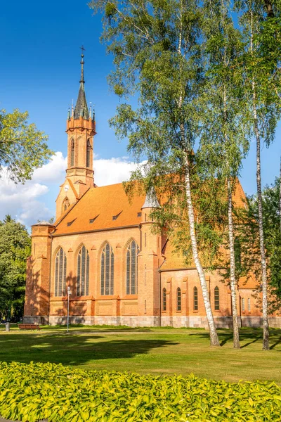 Католическая церковь Святой Марии в Друскининкай, Литва — стоковое фото