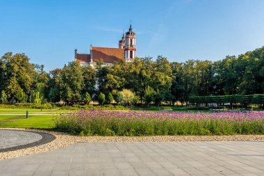 Lukiskes Meydanı ve St. Vilnius, Litvanya 'daki Havariler Philip ve Jacob Kilisesi