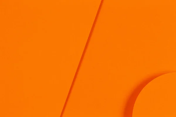 Astratto arancio colore monocromatico geometria carta sfondo — Foto Stock
