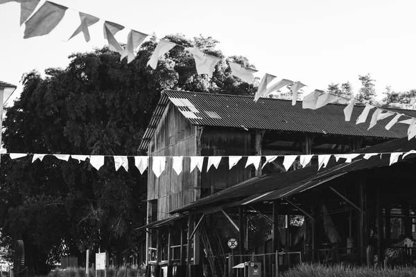 Casa Madera Oxidada Vintage — Foto de Stock