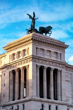 Sunak vatanın Altare della Patria, olarak da bilinen Ulusal Anıt Victor Emmanuel II, Roma İtalya