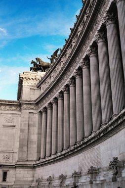 Sunak vatanın Altare della Patria, olarak da bilinen Ulusal Anıt Victor Emmanuel II, Roma İtalya