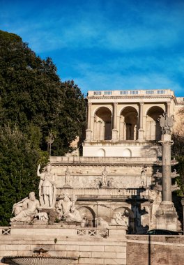 Fontana della Dea Roma, Piazza del Campidoglio, Roma