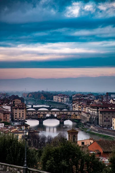 イタリア フィレンツェの橋 — ストック写真