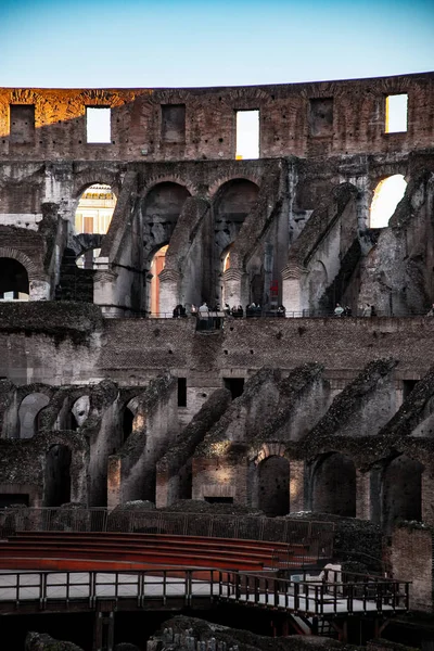 Римский Колизей Внутри Рим — стоковое фото