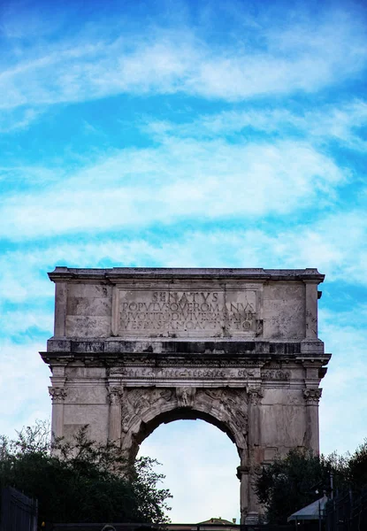 Arco Tito Roma — Fotografia de Stock