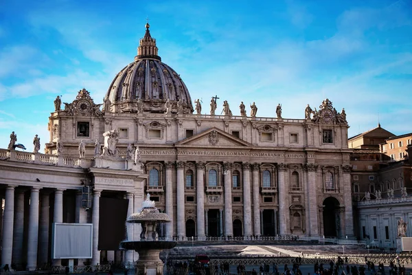 大教堂 San Pietro 梵蒂冈城 罗马意大利 — 图库照片