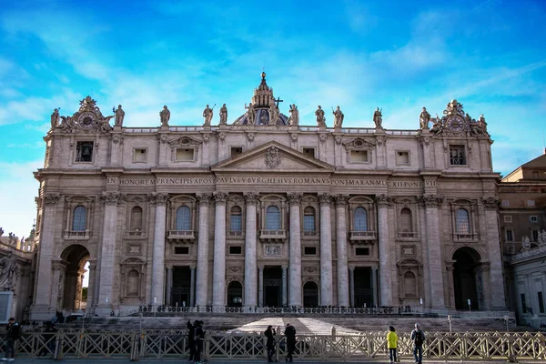 大教堂 San Pietro 梵蒂冈城 罗马意大利 — 图库照片