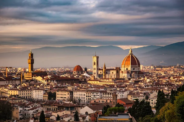 Panorama Florence Itálie Stock Obrázky