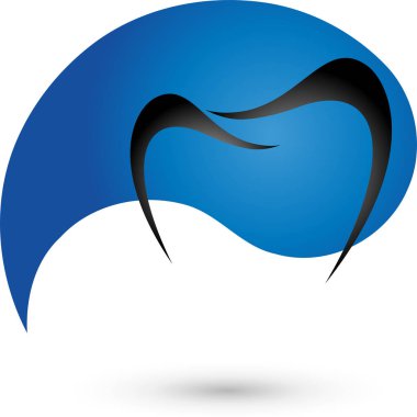 Diş, damla, diş hekimliği, diş bakımı, diş hekimi, logo