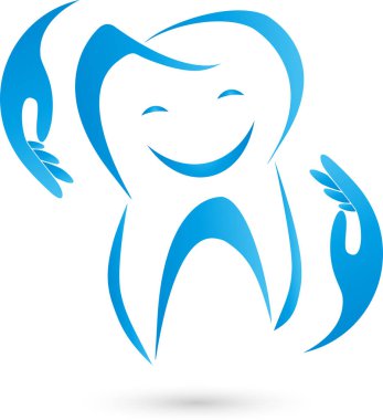 Diş, smile, eller, diş hekimliği, diş bakımı, diş hekimi, logo