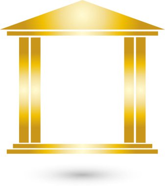 Sütunlar, gayrimenkul, sigorta, finans, Logo