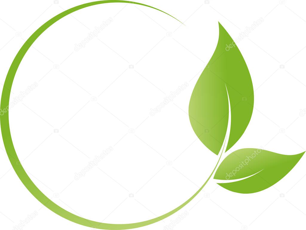 Leaves, Plant, Organic, Vegan, Wellness, Naturopath, Logo
