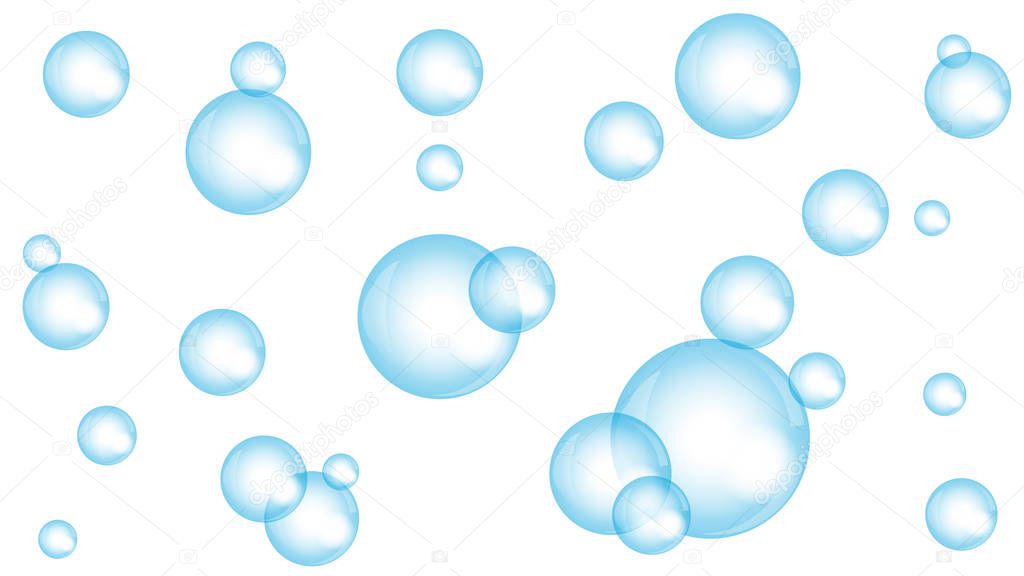 Water bubbles, bubbles, water, background