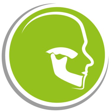 Baş, çene, ortodonti, dişçi, logo