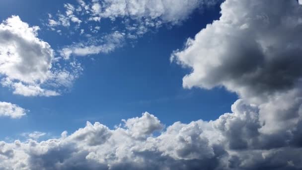 Nubes Cielo Paisaje Nublado Vídeo — Vídeos de Stock