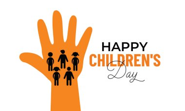 14 Kasım 'da Hindistan' da Çocuk Günü, Jawaharlal Nehru 'nun doğum yıldönümü onuruna kutlanır. Afiş, broşür ve arka plan tasarım şablonu. Geçmişin vektör illüstrasyonu. Eps 10.