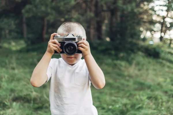 Ritratto Bambino Felice — Foto Stock