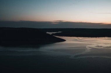 Bakota Kanyonu, Ukrayna 'da Güzel Akşam Manzarası