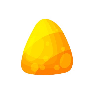 Cadılar Bayramı şekerleri ve şekerleri. Karikatür ve düz tarzı. Beyaz arka planda vektör çizimi.