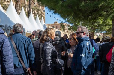 Palma de Mallorca, Balear Adaları. İspanya. Mart 01, 2024. Festivalin 1 Mart 'ı Balear Adalarında.