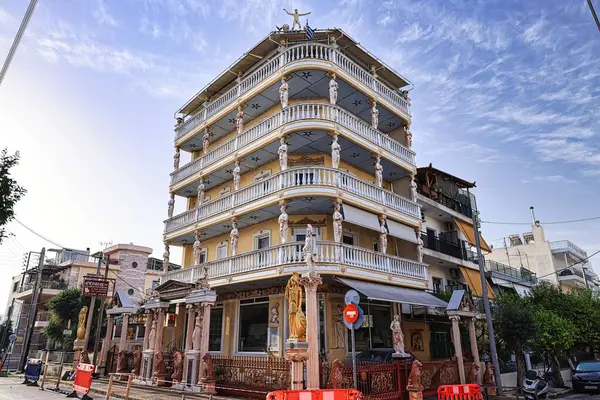 Atina 'nın sokak manzarası