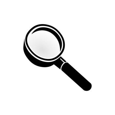 Büyüteç simgesini. Vektör Büyüteç işareti. Web ve mobil uygulaması simgesi.