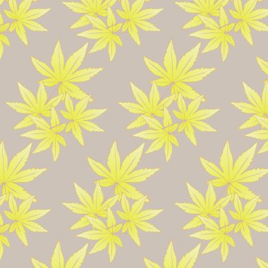 Tasarım afiş, Bilet, broşür, poster için sonbahar şablonu. Seamless modeli. Vintage desen ile sonbahar Akçaağaç Sonbahar rengi değiştirmez. Arka plan tebrik kartları, davetiyeler, kağıt, kumaş, kumaş için.