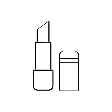 kadın ruj kutsal kişilerin resmi, vektör çizim