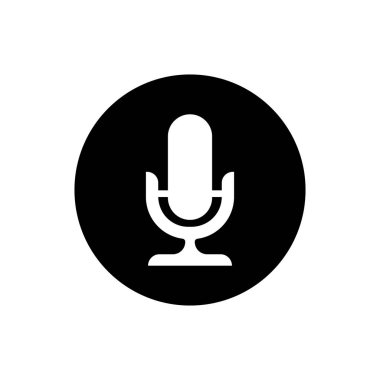 mikrofon simgesi, ses düğmesi