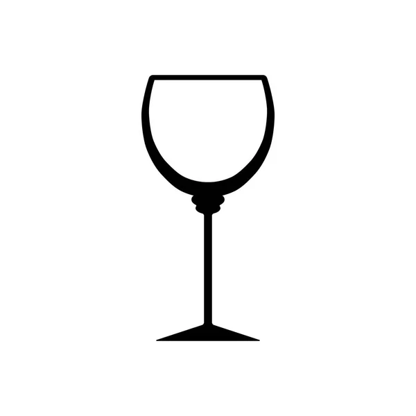 歓声のアイコン ワイングラス ピクトグラムをトーストします Web バナー ウェブサイト インフォ グラフィックのフラット デザイン ベクトル — ストックベクタ