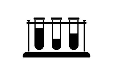 tüp test simgesi, tıp
