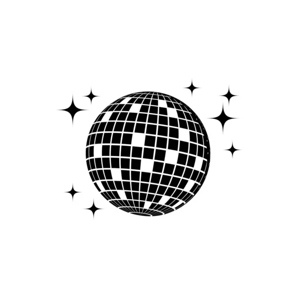 disko topu simgesi, parti dekorasyon, kulüp elemanı