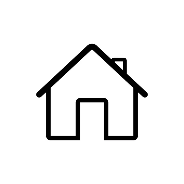 Home Symbol Hausikone Immobilien Image Für Web Anwendungen Mobile Anwendungen — Stockvektor