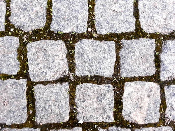 Stone Landscap Desin Gray Brick — Stock Photo, Image