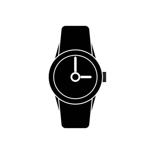 最重要的图标 时钟手表图标隔离在白色背景上 业务概念时钟象形图 — 图库矢量图片