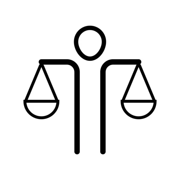 Simbolo Etico Logo Illustrazione Vettoriale — Vettoriale Stock