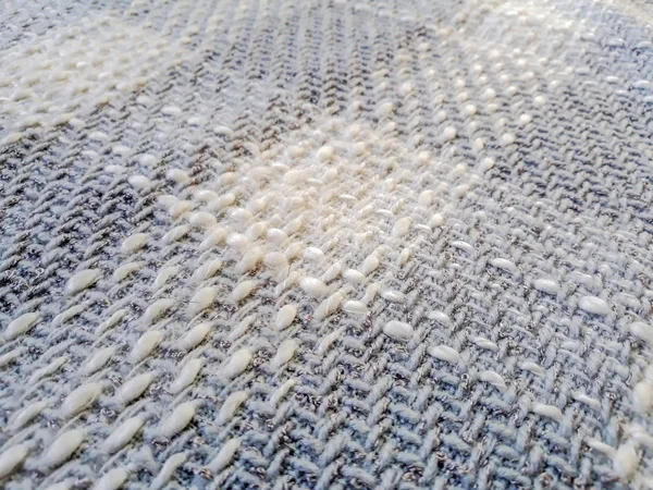 Plaid Materiaal Gtay Sjaal — Stockfoto