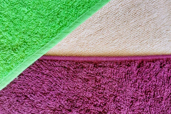 Kumaş Arka Planı Kumaşlar Havlu Malzeme Ayrıntı Renk Dokusu — Stok fotoğraf