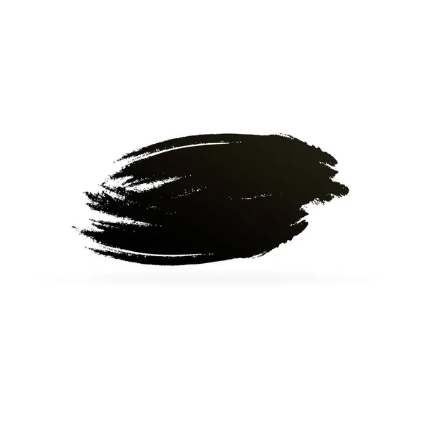 Чорнильні Мазки Пензля Форми Декору Банерів Рамок Написів Логотипів Грандж — стоковий вектор