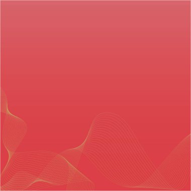 pembe arka plan üzerinde vektör dalgası, tasarım için soyutlama