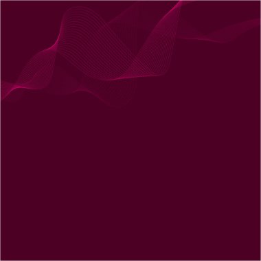 pembe arka plan üzerinde vektör dalgası, tasarım için soyutlama