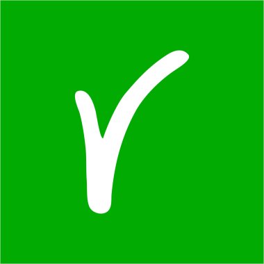 Karalama işaretleme simgesi. El çizimi işareti. Vektör illüstrasyonu.