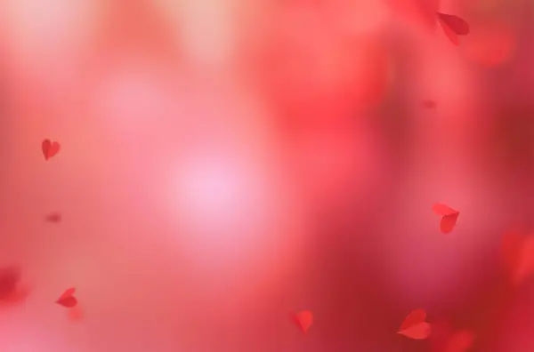 Kağıt kalpler uçuşuyor, izole edilmiş, geçmiş, aşk, romantik, sevgililer günü, kırmızı kalpler