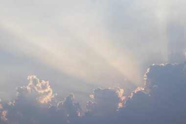 Akşam gökyüzü günbatımı