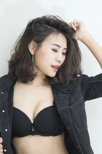 Porträt Asiatischer Sexy Frauen — Stockfoto