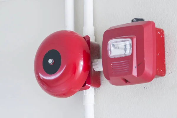 Fire alarm on the wall — Stock Photo, Image